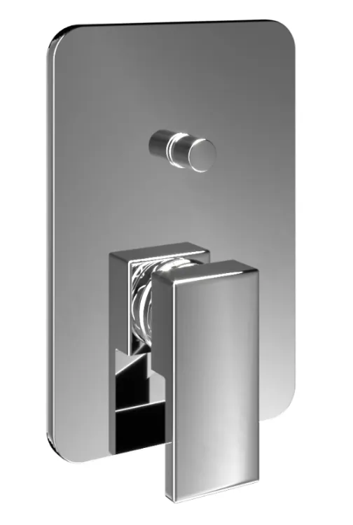 Смеситель для душа Almar Core, на 2 потребителя, с переключателем, хром (E186512.CR)
