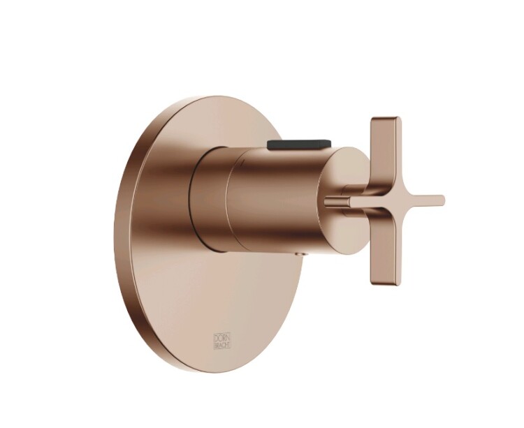 Смеситель для душа Dornbracht Vaia, на 1 потребитель, бронза сатинированная (Satin Bronze) (36.503.809.42)