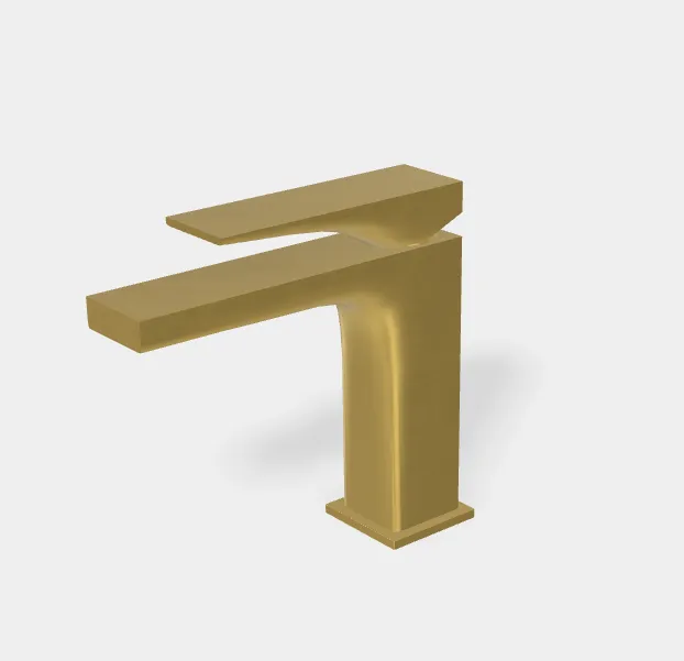 Смеситель для раковины Fima Carlo Frattini Zeta, брашированное золото (F3961NOS)