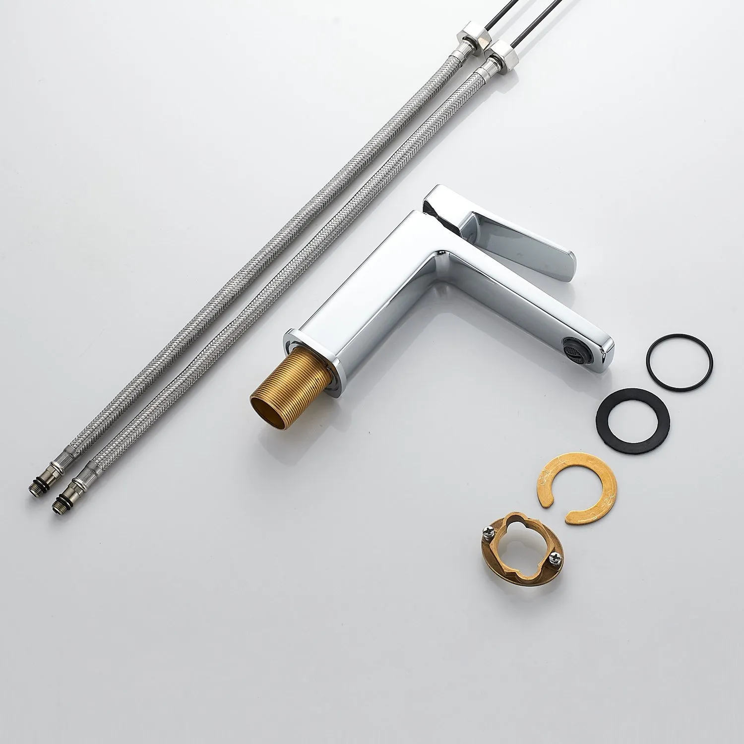 Смеситель для раковины Raffine F0199, хром