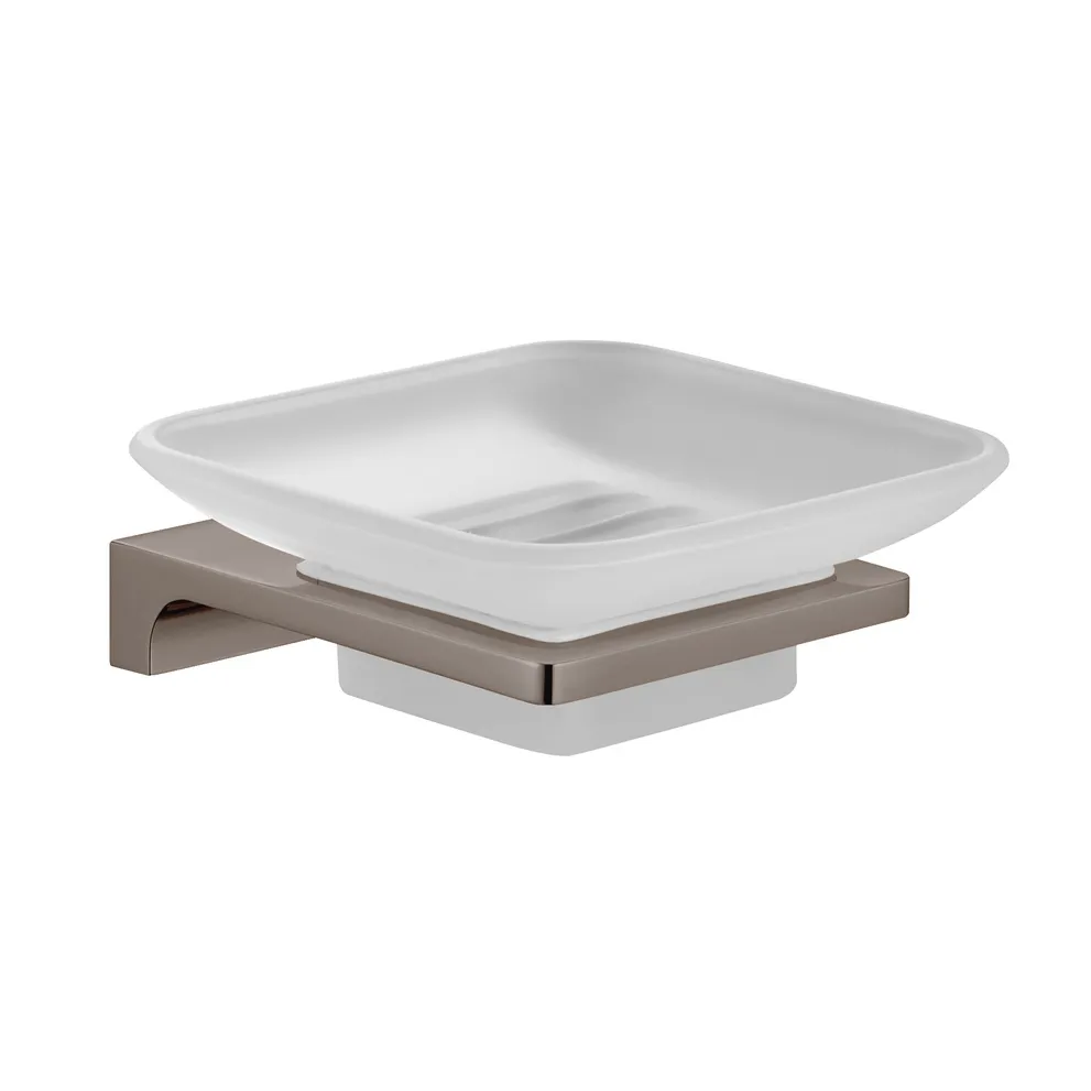 Мыльница Rav Slezak  NIL NLA0300MGL, серый металлик глянцевый