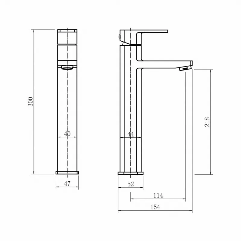 Смеситель для раковины FASHUN A51220-21, бронза