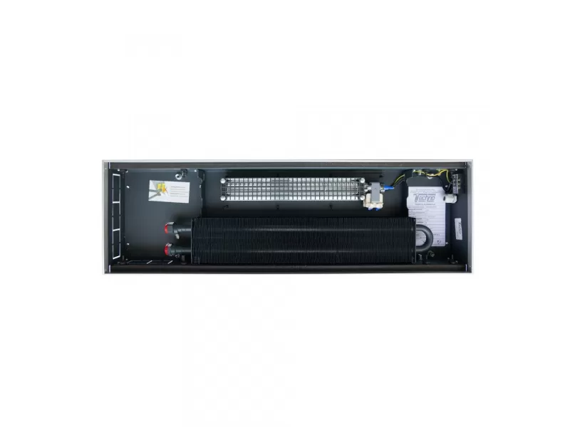Внутрипольный конвектор Techno Vent KVZV 350-140-1200 с принудительной конвекцией