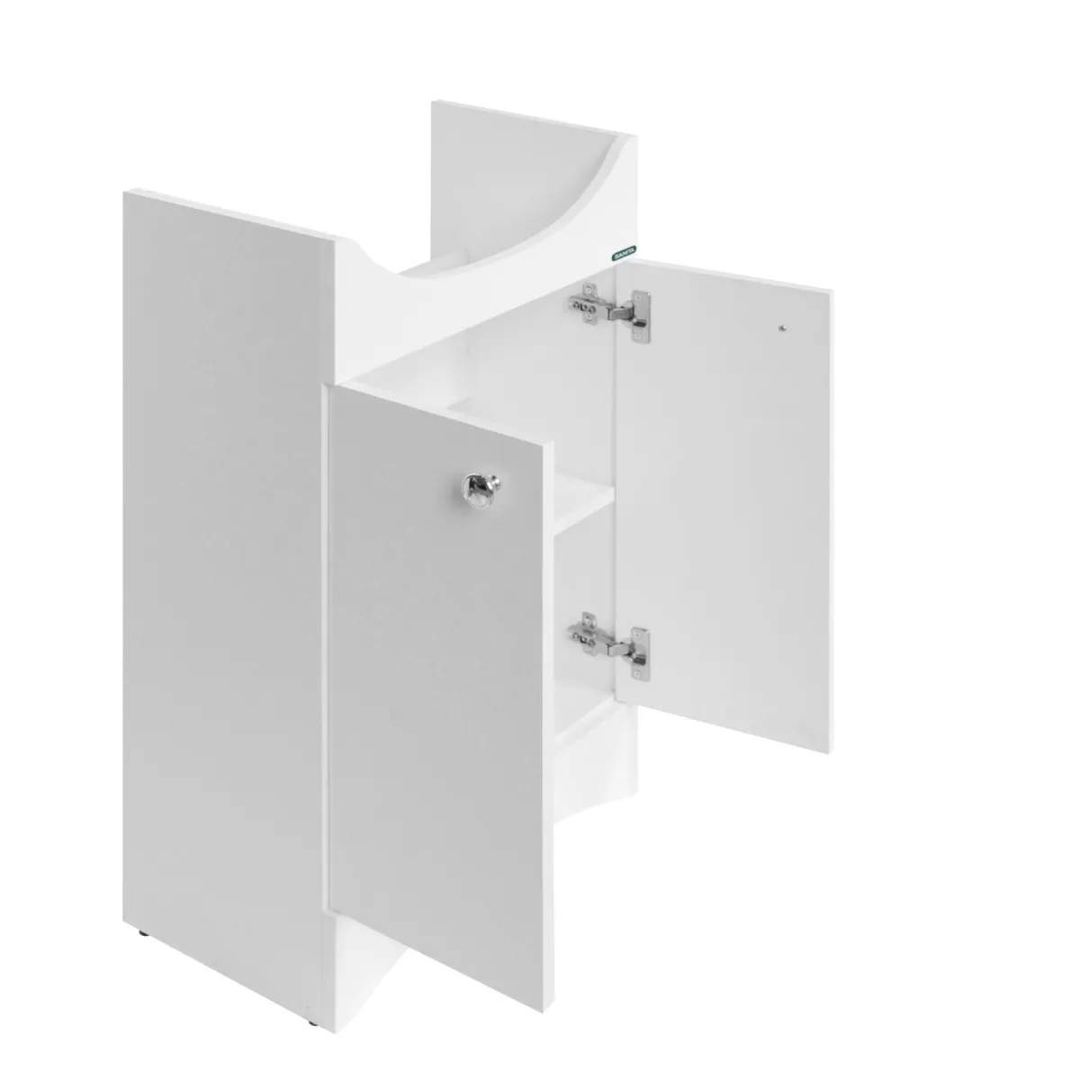 Sanita АТТИКА-50 Тумба (2 створки), бел. (комплектуется с умыв Аттика 50)