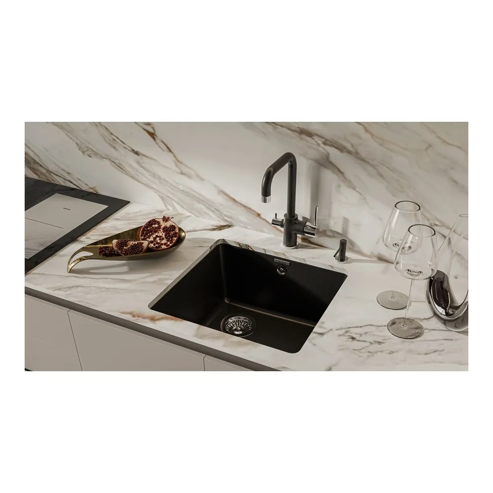 Дозатор для кухонной мойки Rivelato RD-500, черный