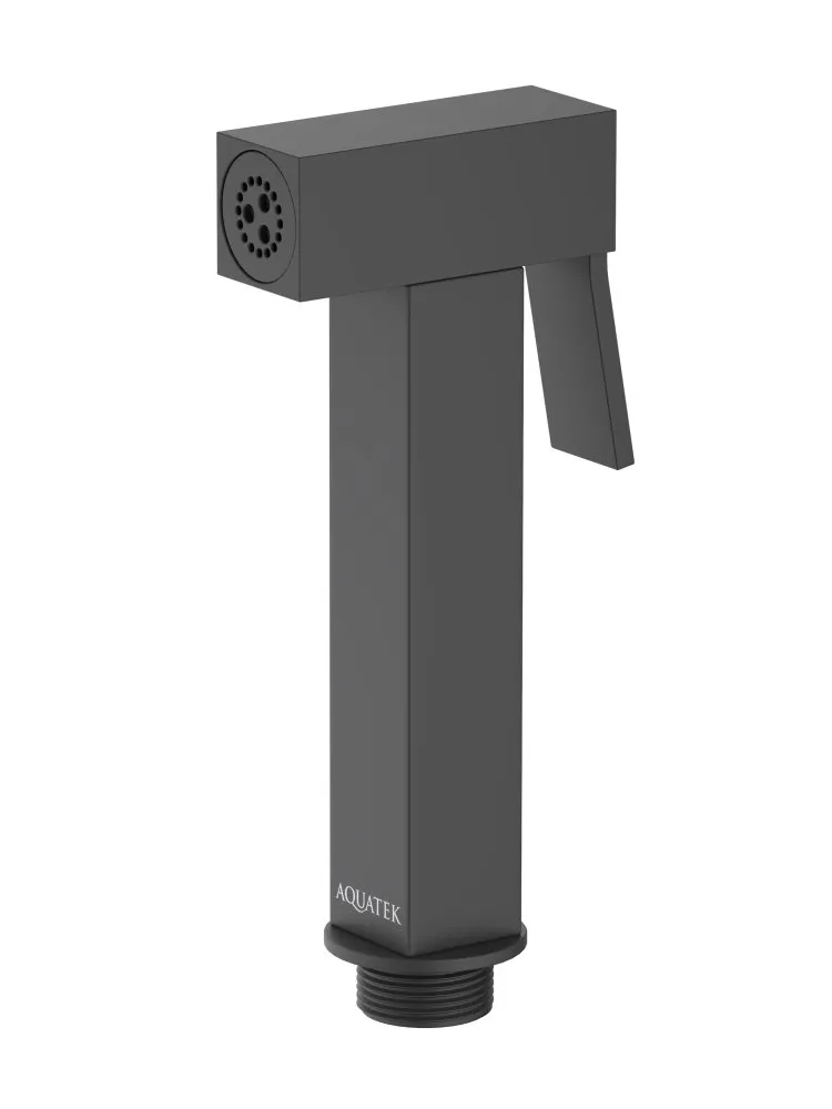 Гигиенический ручной душ AQUATEK, матовый черный AQ2058MB