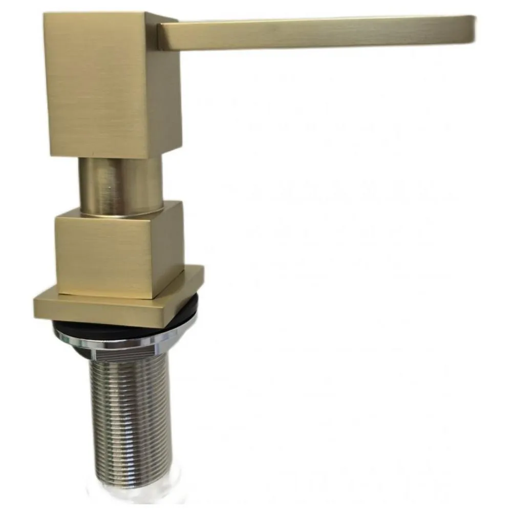 Дозатор встраиваемый Grocenberg AC0033MG, матовое золото