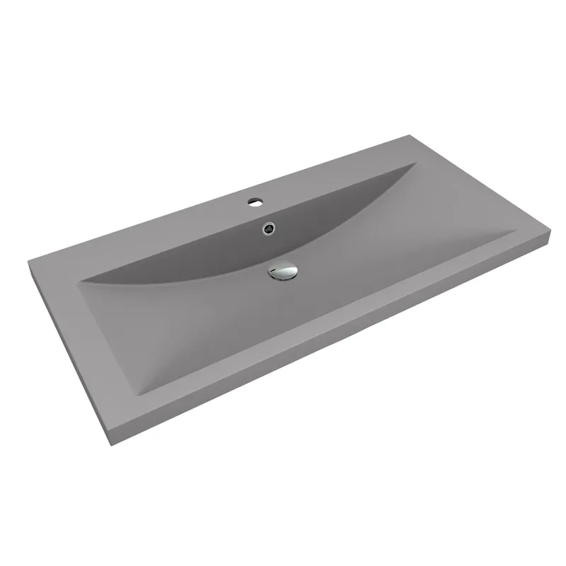 Раковина Florentina Анита 90 см 10.150.00900.307, серый шёлк