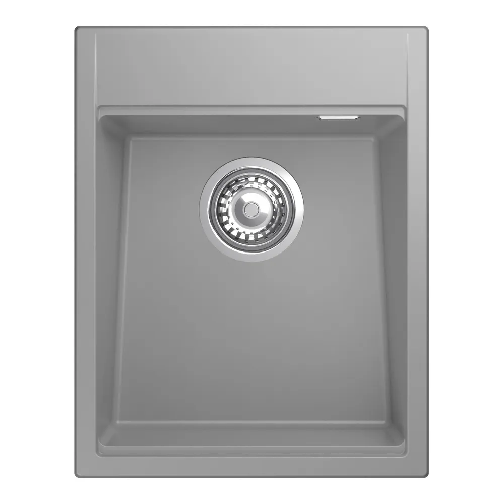 Кухонная мойка Rivelato TESORO TR-405, серый металлик
