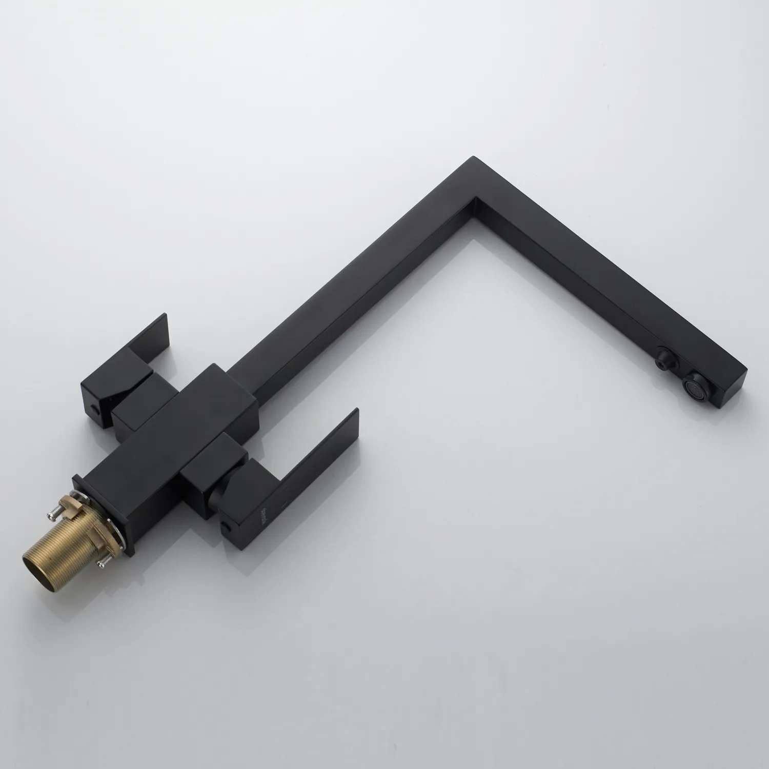 Смеситель для кухни с подключением фильтра Shevanik S148H, черный