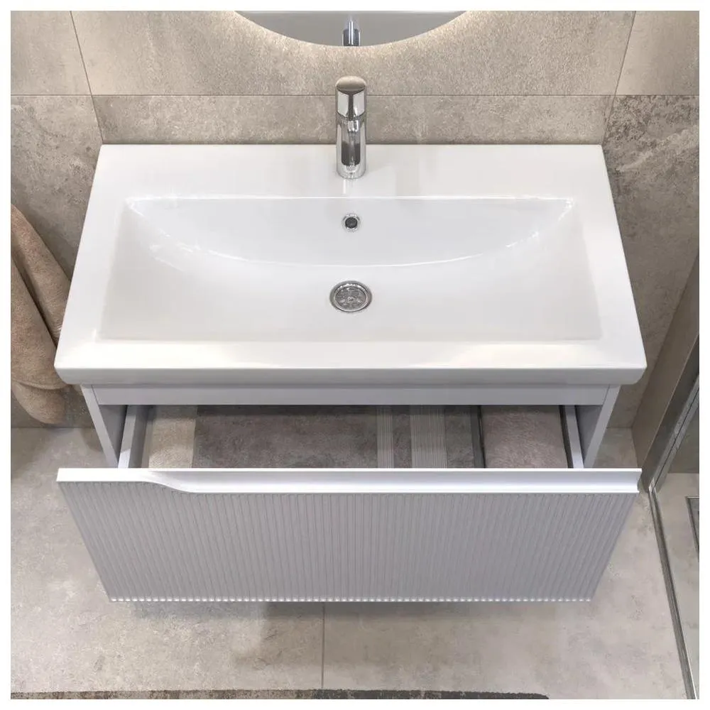 Тумба под раковину подвесная VIGO Neo 341, 80 см