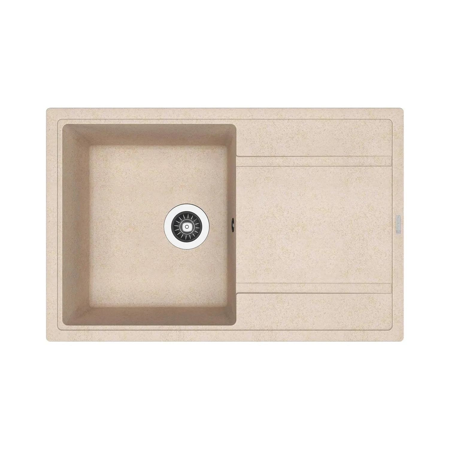 Кухонная мойка Florentina ЛИПСИ 20.270.C0780.107, песочный