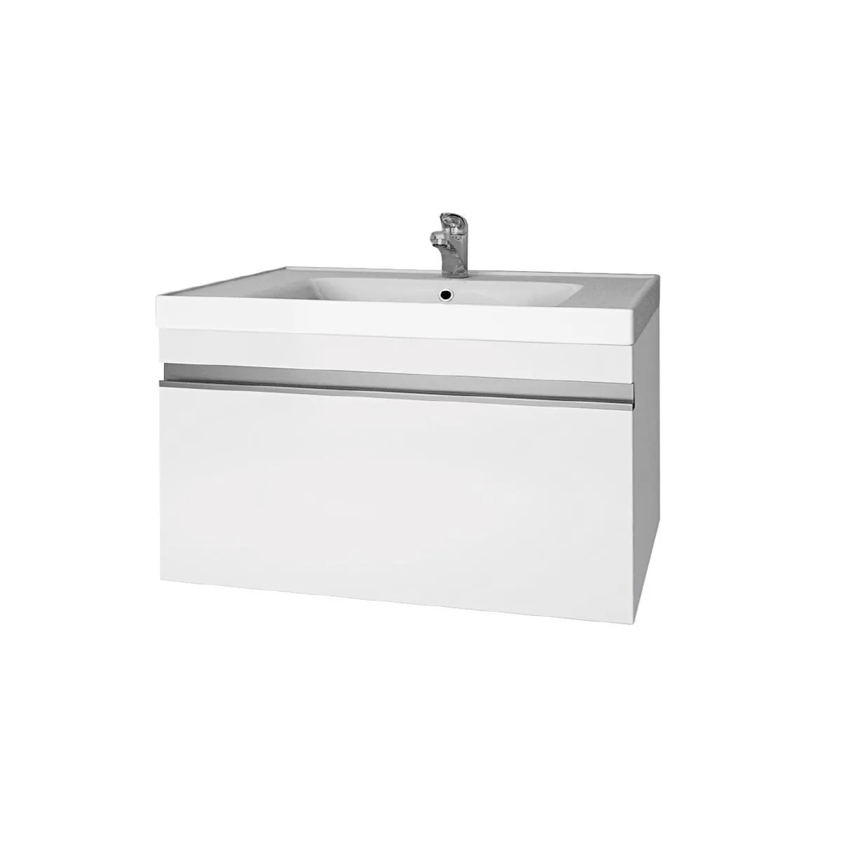 Тумба под раковину подвесная Dreja Grace 60 см, белый