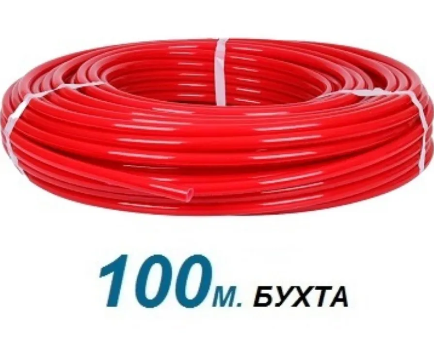 Труба красная Rommer 20х2.0 из сшитого полиэтилена PE-Xa/EVOH в бухте 100 м (RPX-0002-002020)