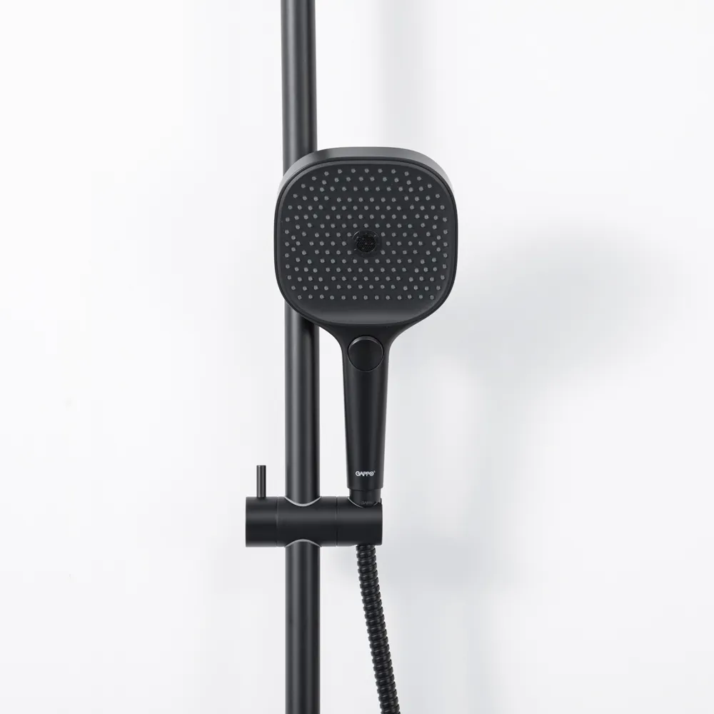 Душевая система GAPPO G2428-6, черный