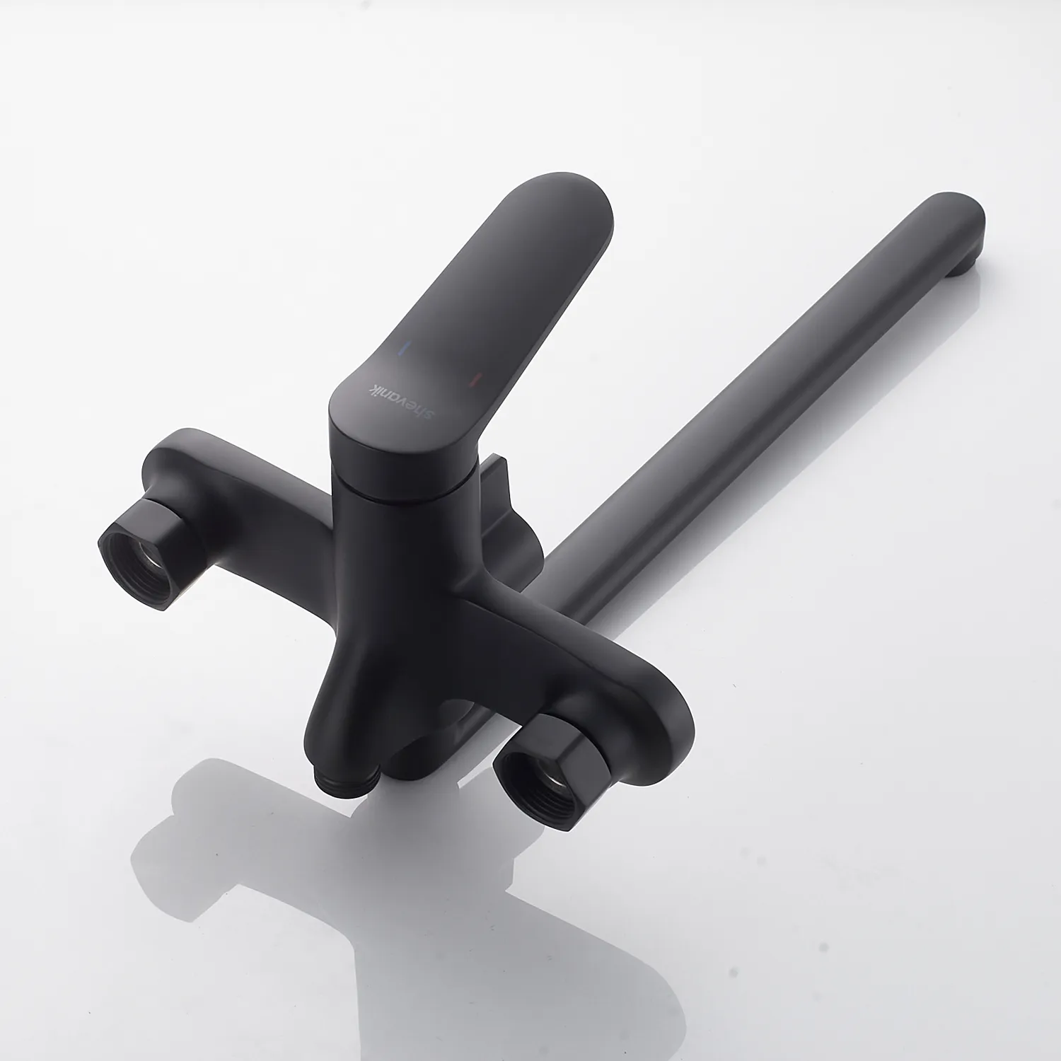 Смеситель для ванны Shevanik S4322H, черный