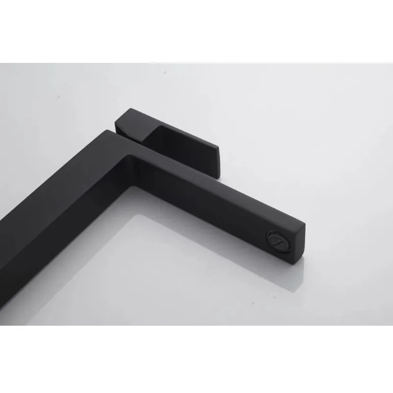 Смеситель для раковины высокий Knotlor KN-24/BL, черный