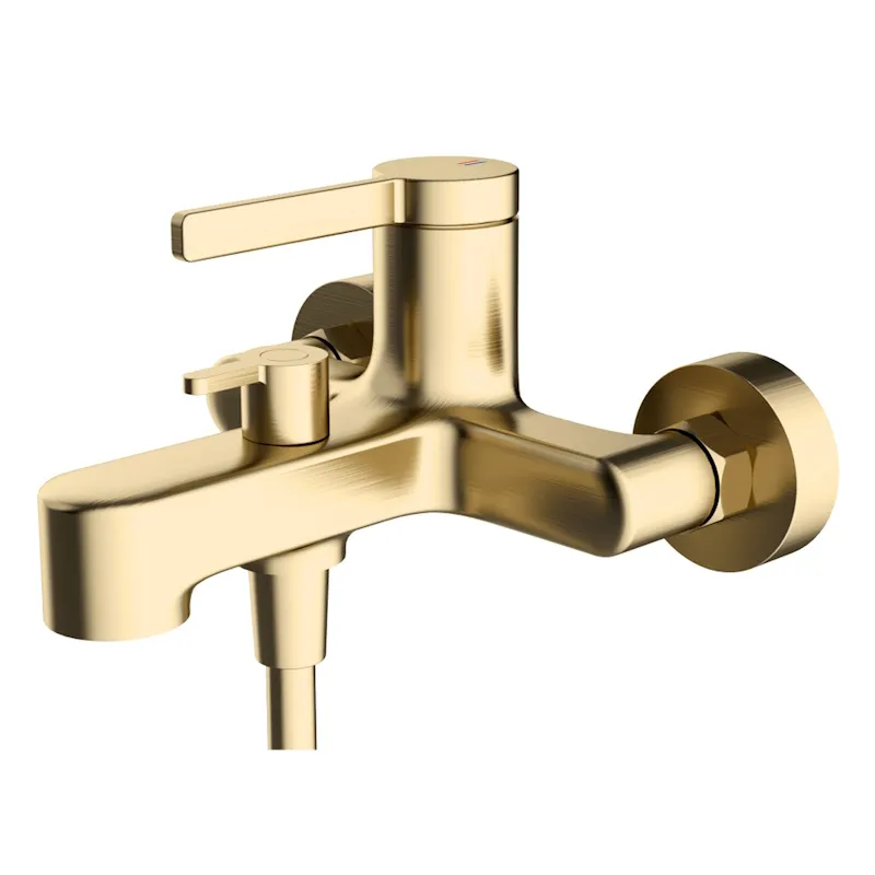 Смеситель для ванны ESKO SC54Gold, золотой сатин