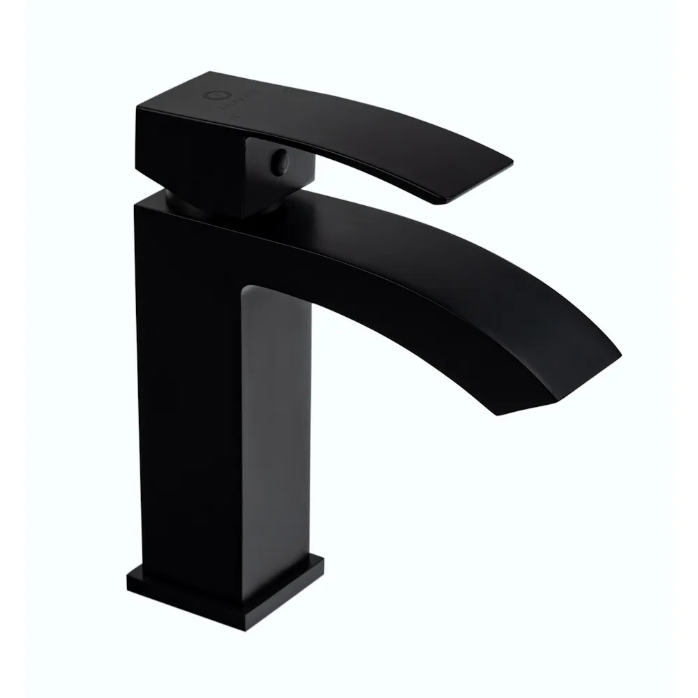 Смеситель для раковины FILARETE Waterfall FL5010BL, черный