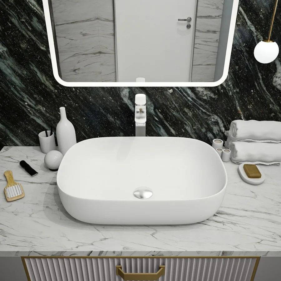 Раковина чаша Maretti FL13NS66-740, белая