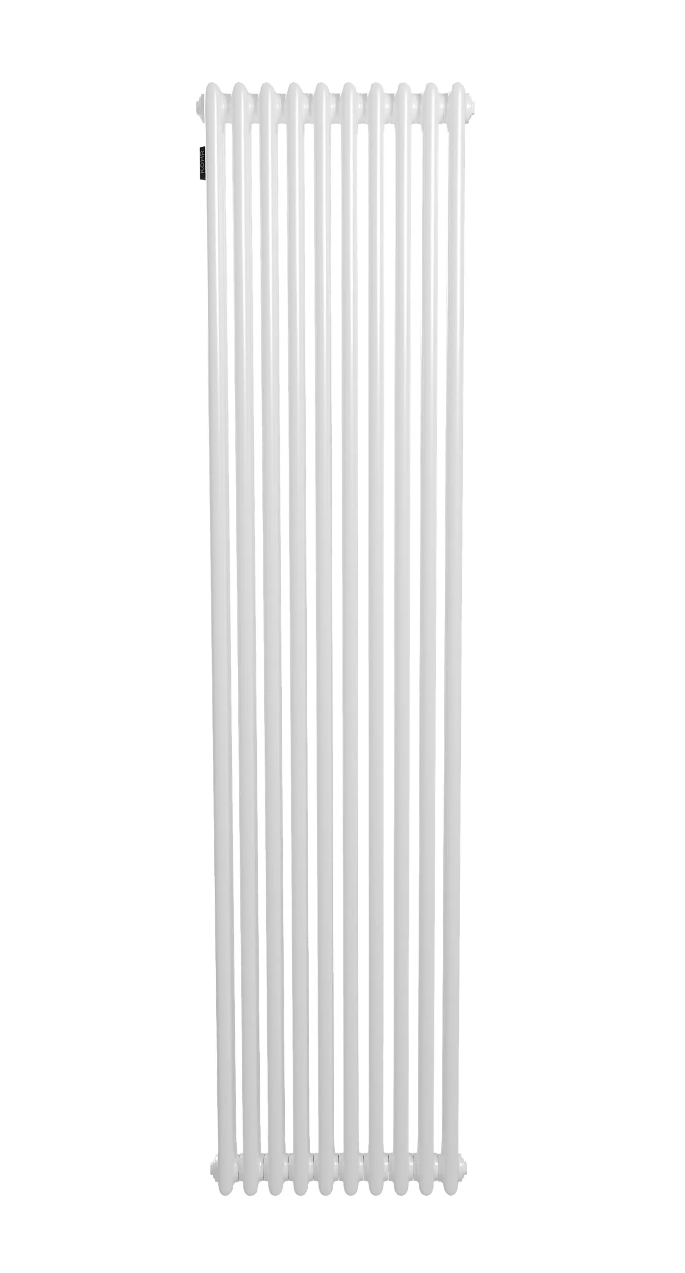 Стальной трубчатый радиатор Kohr Heim 3180/05 секций белый с боковым подключением 3/4