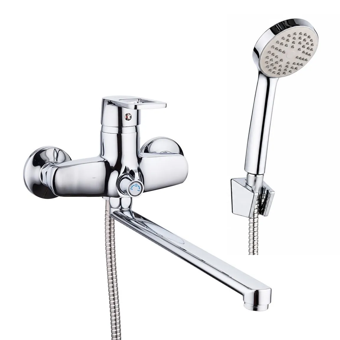 Смеситель для ванны FRUD R22072, хром