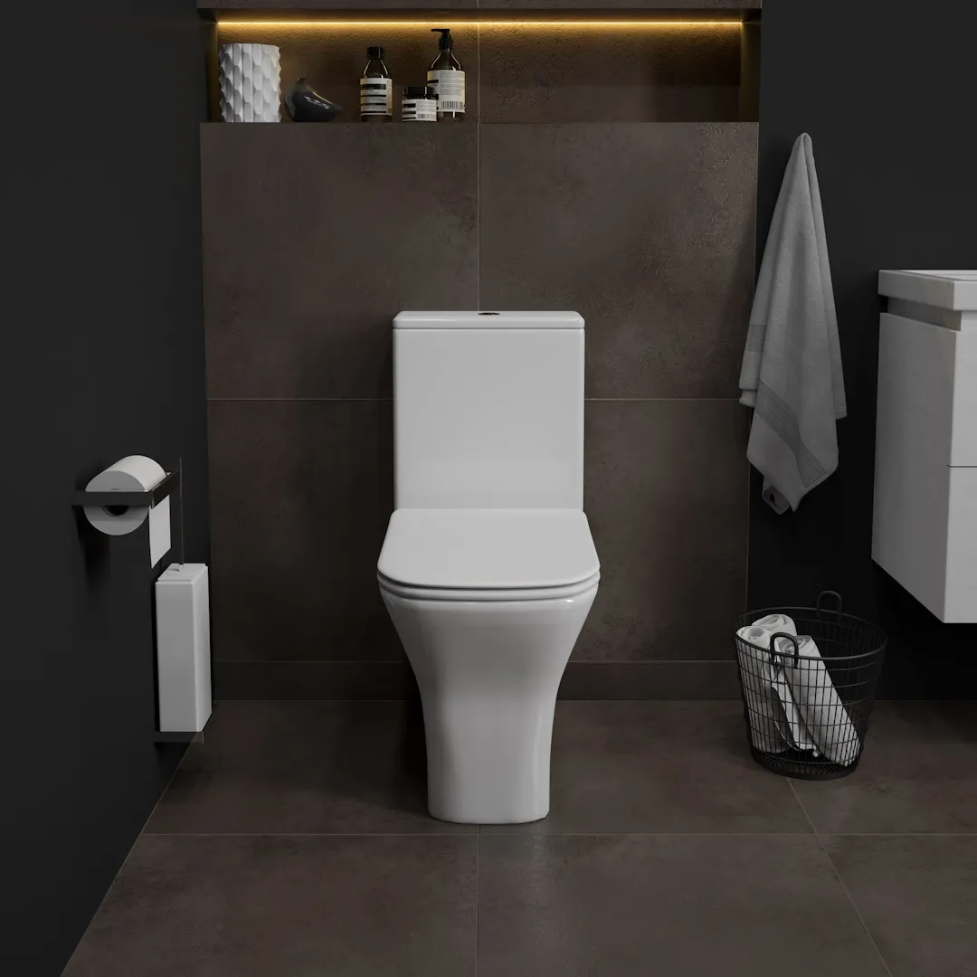 Унитаз напольный Maretti Umbria безободковый с микролифтом, UM10NBM12-844, белый