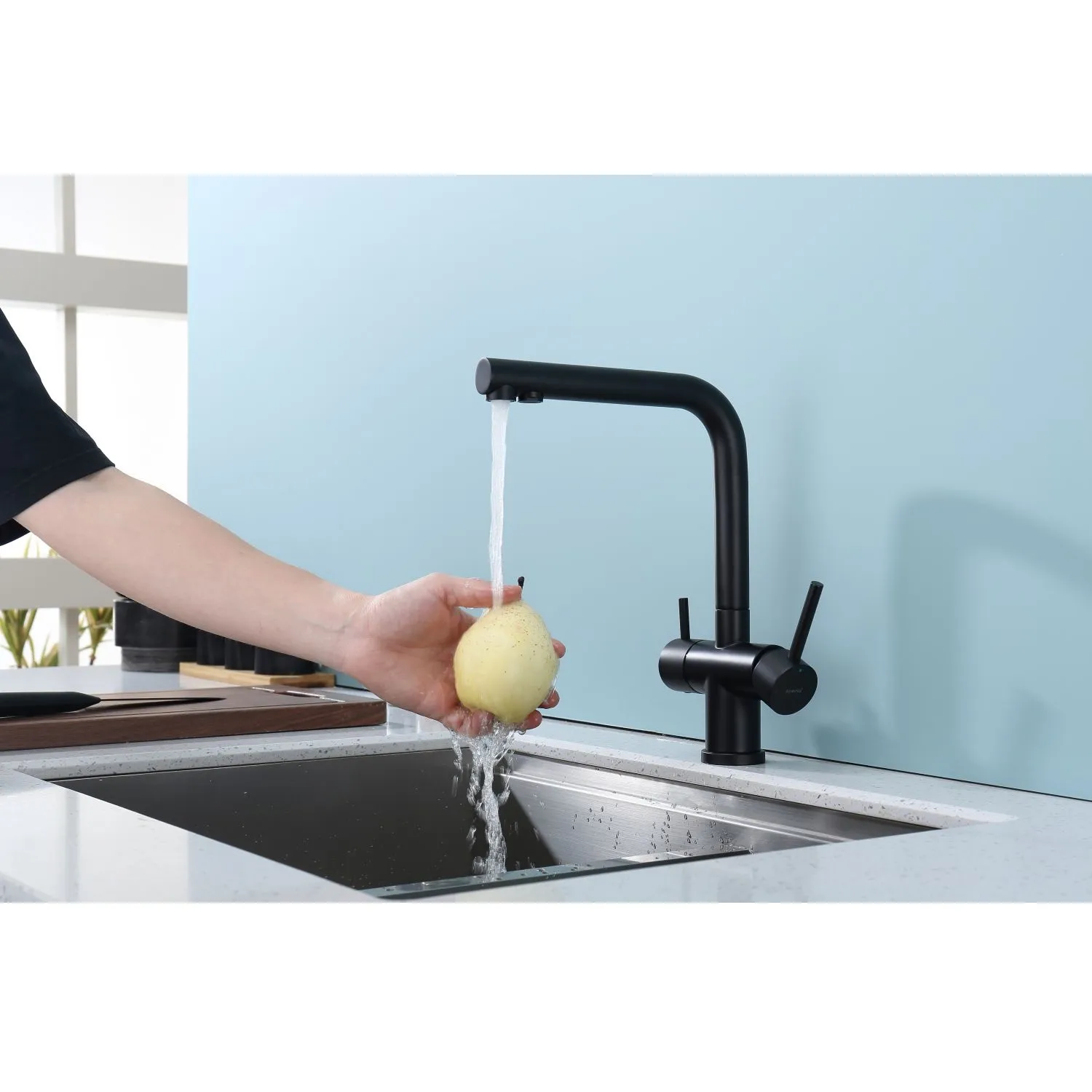 Смеситель Splenka для кухни с подключением к фильтру питьевой воды (S70.61.06)