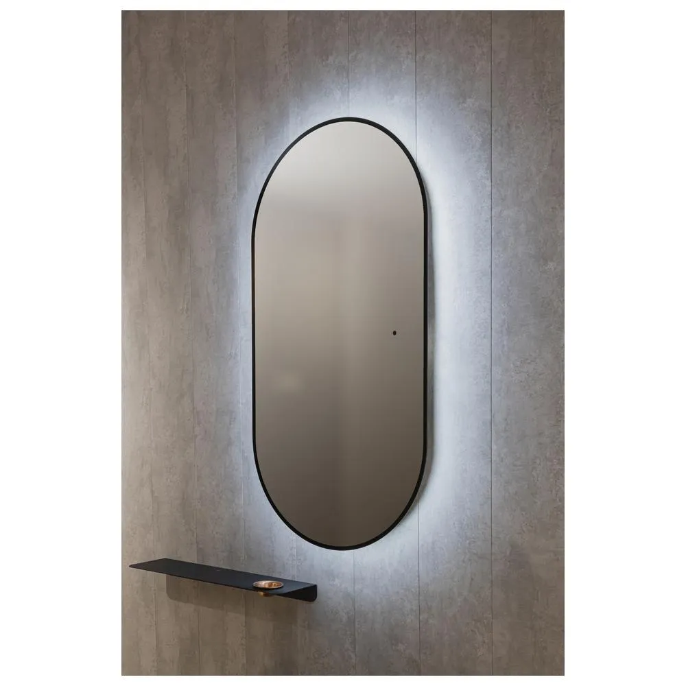 Зеркало Silver Mirrors Viva-BLACK 550х1050 (бесконтактный сенсор) гор/верт