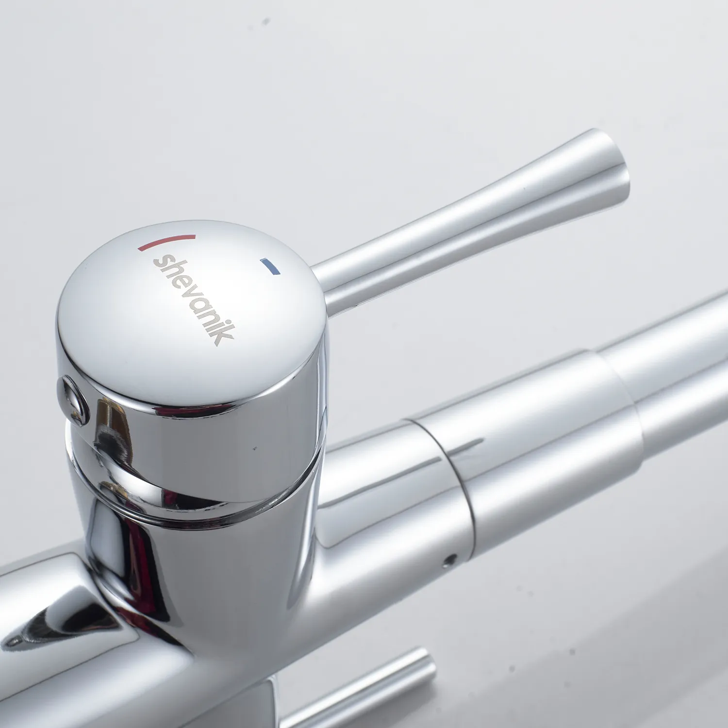 Смеситель для кухни с подключением фильтра Shevanik S528, хром