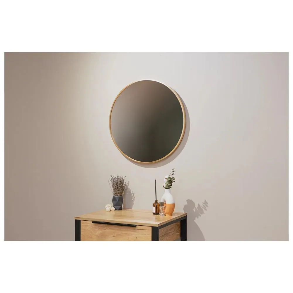 Зеркало Silver Mirrors Selena D600 (алюм. профиль, цвет золото)