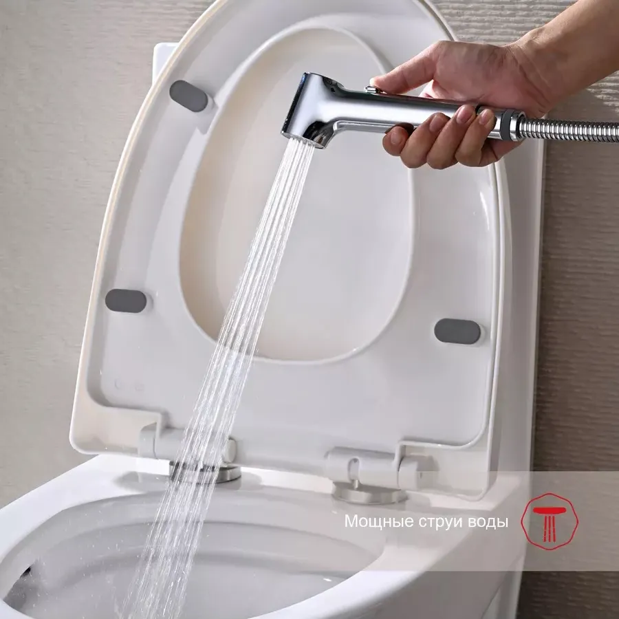 Смеситель Raglo встраиваемый с гигиеническим душем (R03.52)