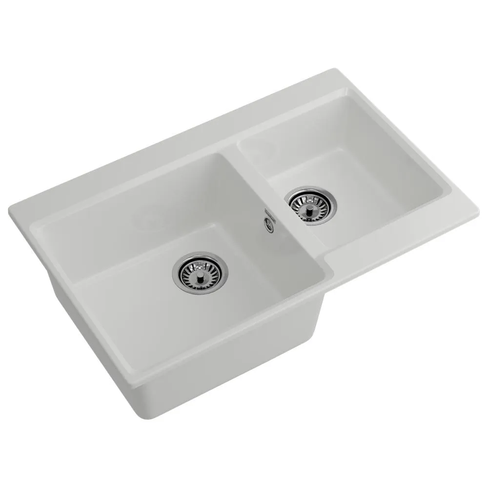 Кухонная мойка GranFest LEVEL 780K, иней