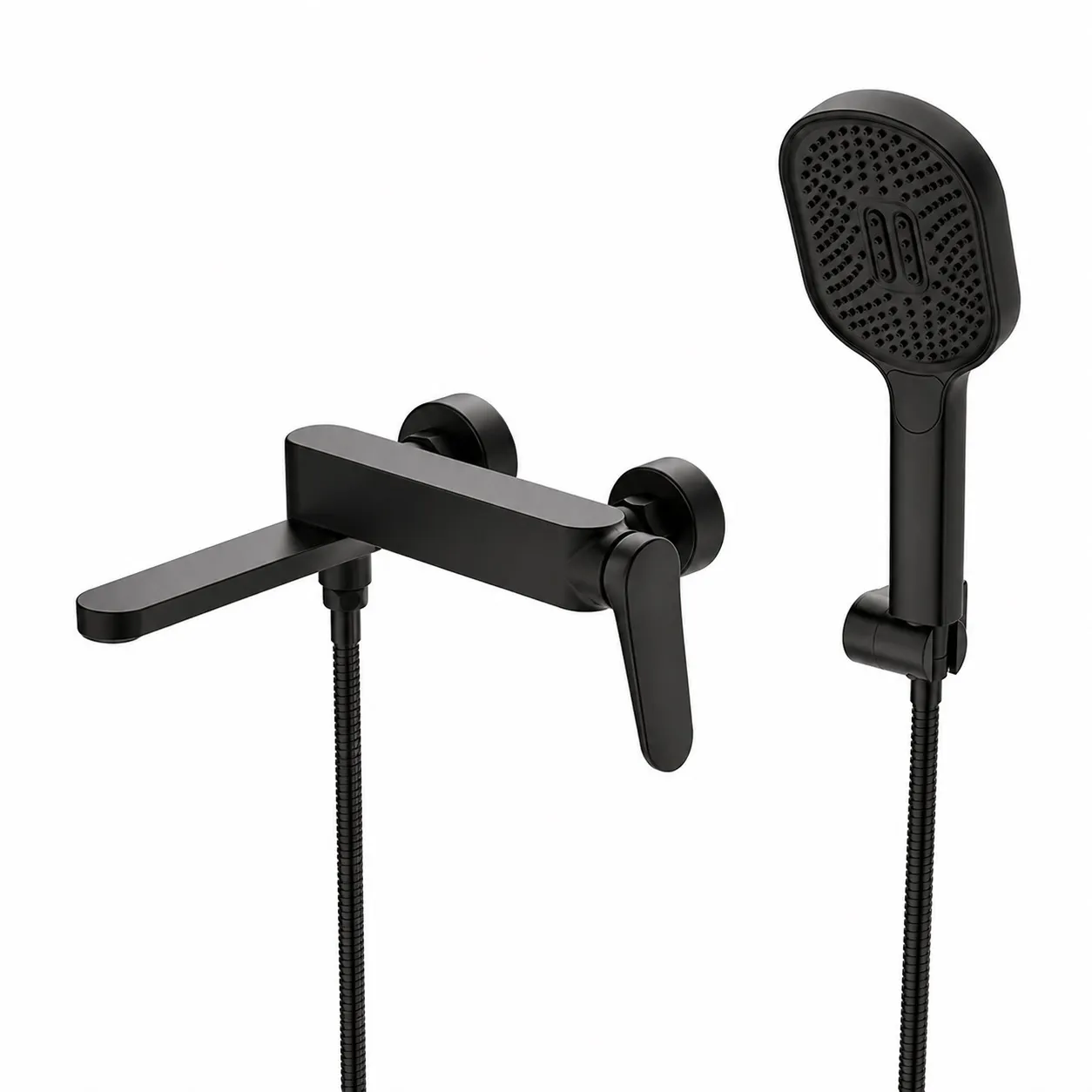 Смеситель для ванны GAPPO G3210-6, черный