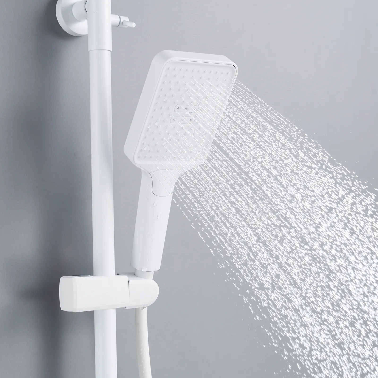 Душевая система Shevanik S4436C, белый