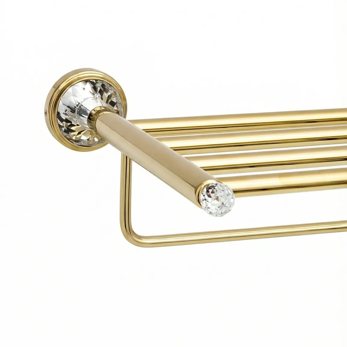 Вешалка для полотенец с кристаллами Swarovski BRAVAT (D7282G-SW)