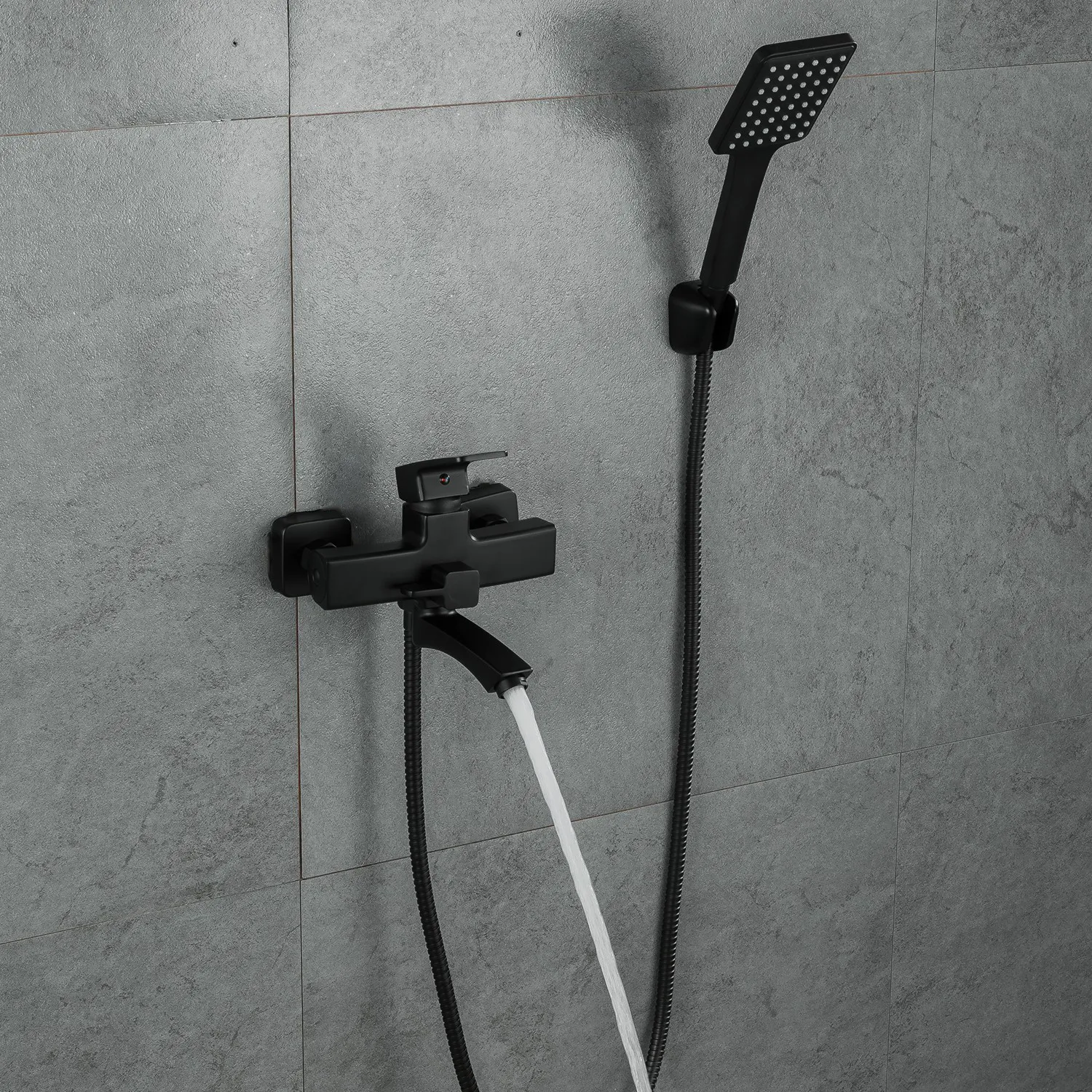 Смеситель для ванны FRUD R32152, черный
