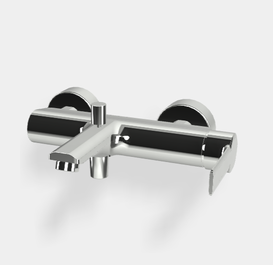 Смеситель для ванны и душа Fima Carlo Frattini Mast, хром (F3134/1CR)