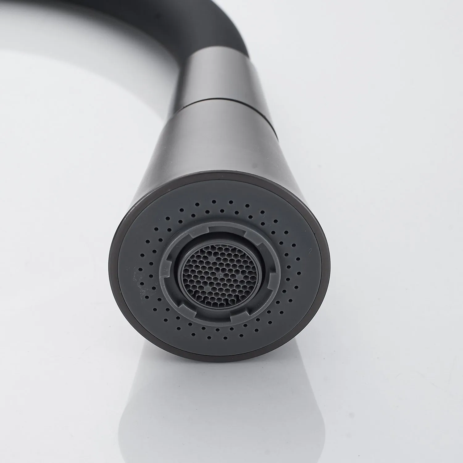 Смеситель для кухни с гибким изливом Raffine F313T-3, оружейная сталь