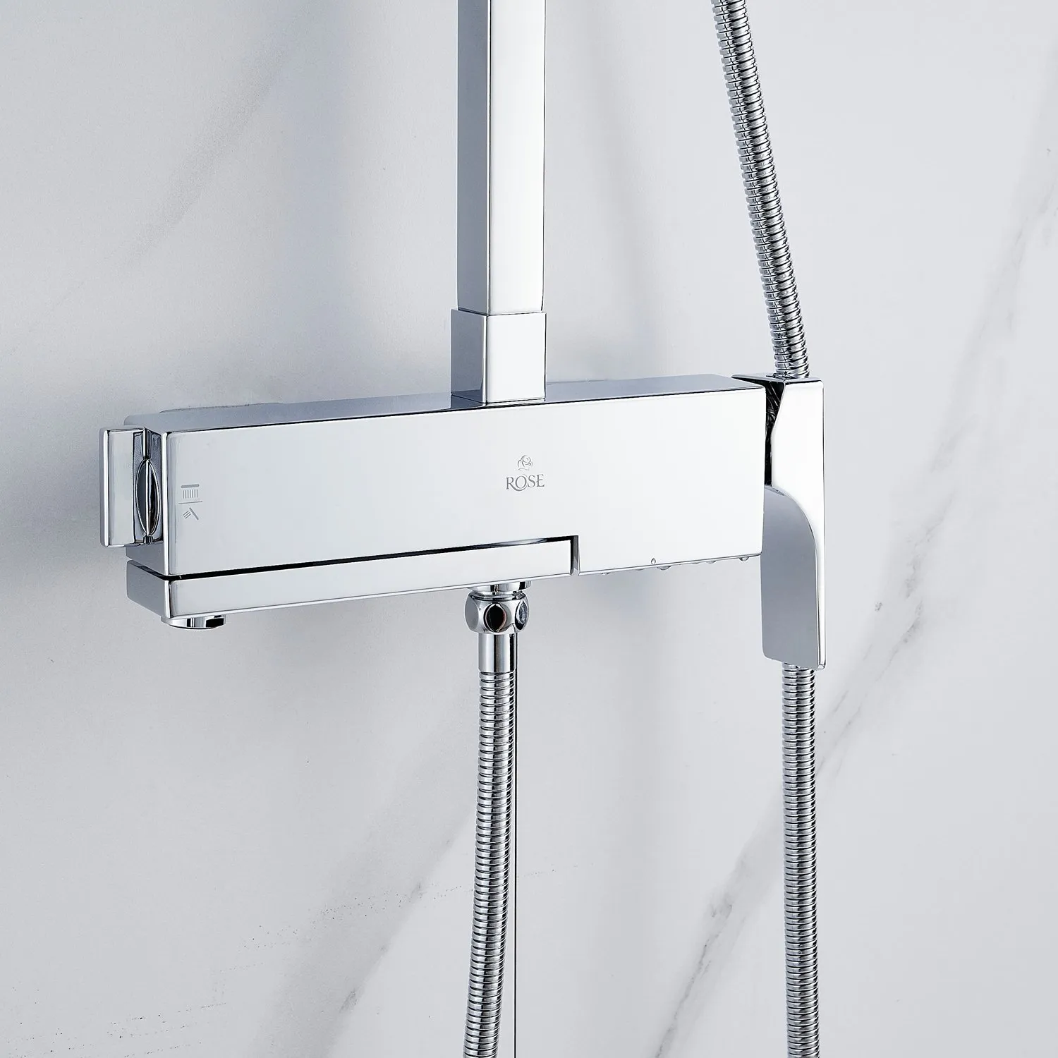 Душевая система Rose R1056, хром
