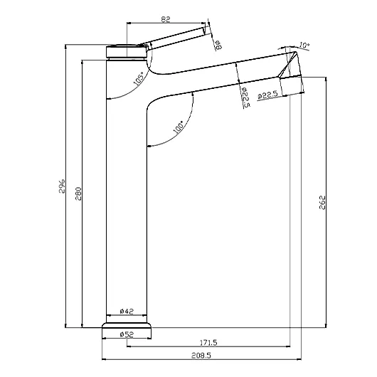 Смеситель Lemark Minima (LM3809C) для раковины