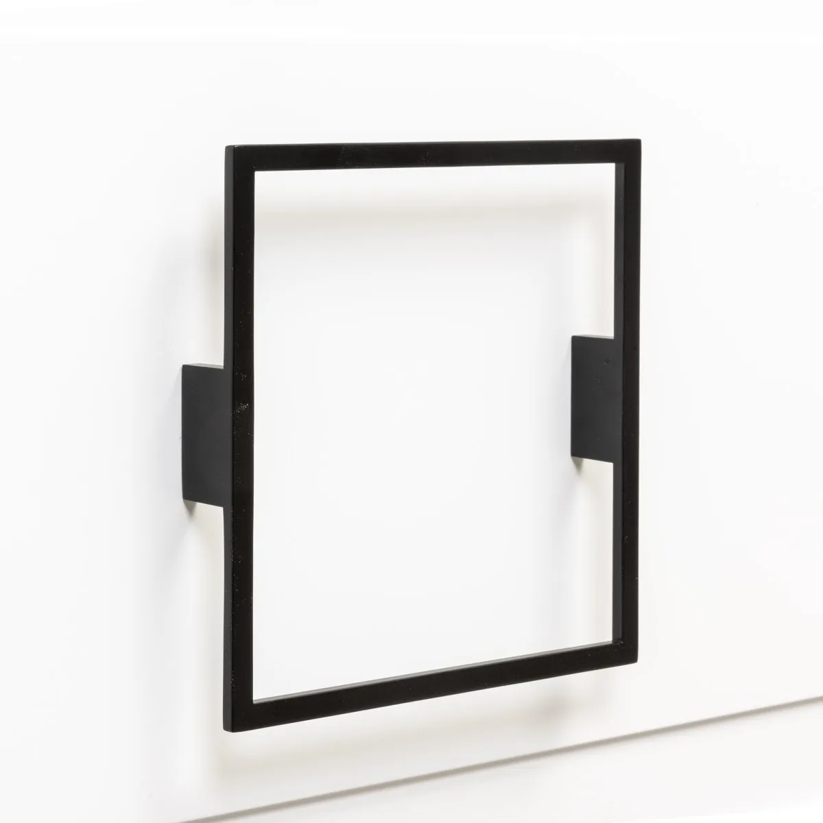 Ручка-скоба La Fenice Cubo Nero черная 160 мм.