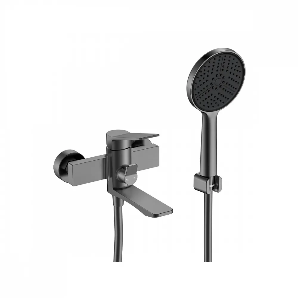 Смеситель для ванны Prohanss P66.30.09, графит