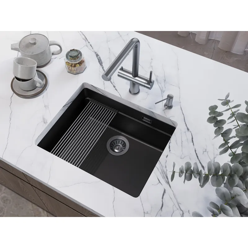 Кухонная мойка Grandex Aqua Comfort 500204, черный