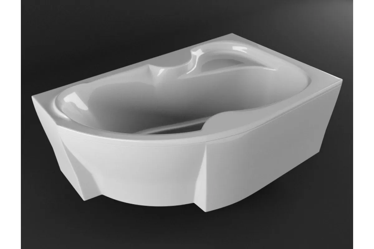 Ванна акриловая правосторонняя Vayer Azalia Гл000006725, 150x105
