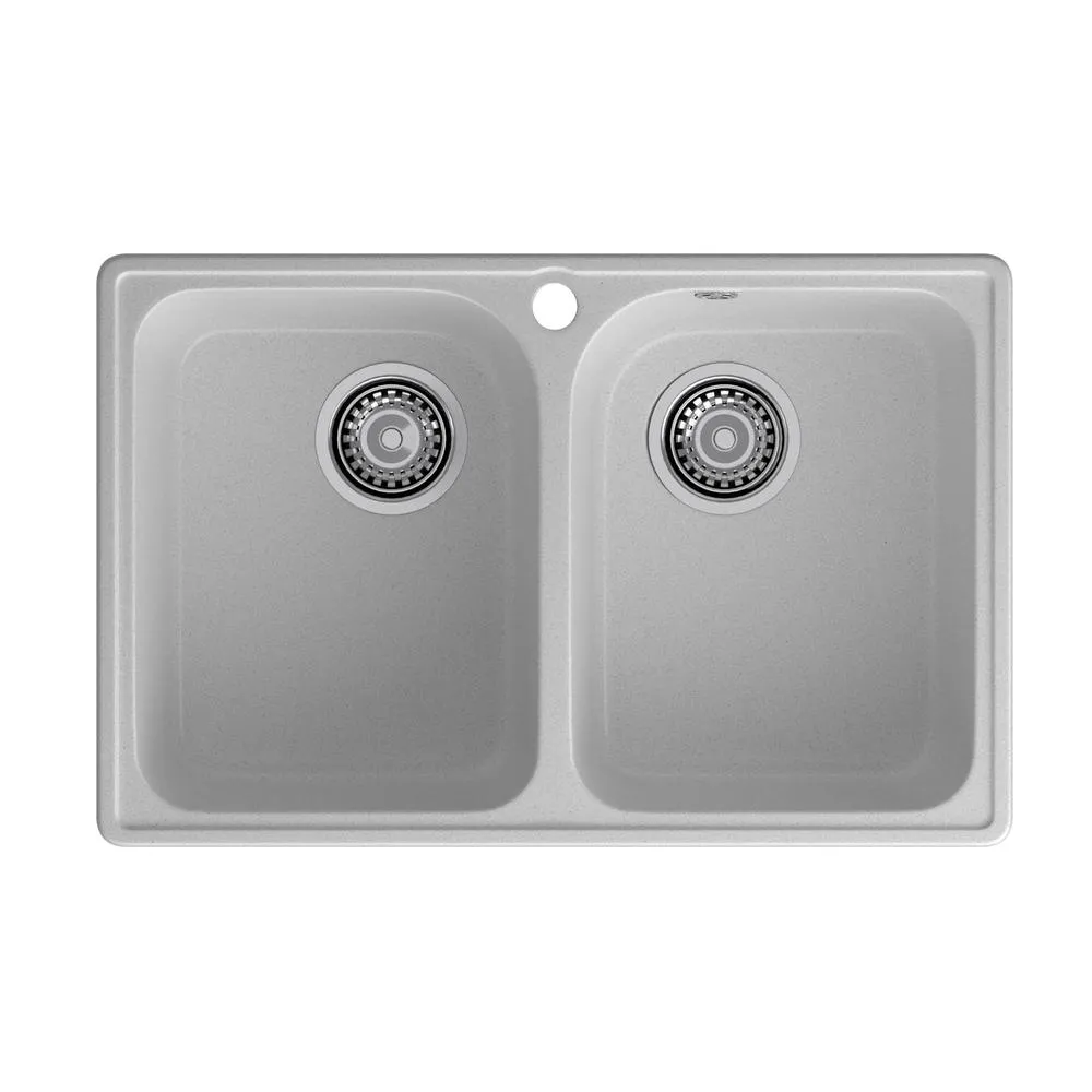 Кухонная мойка GranFest QUARZ 15, серый