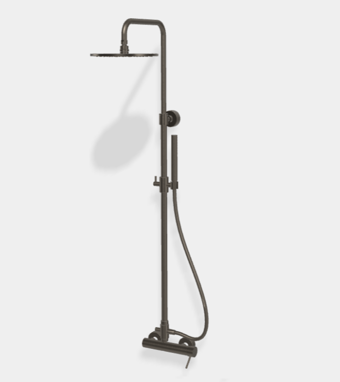 Душевая стойка Fima Carlo Frattini Shower column, брашированный черный хром (F3035/2CS)