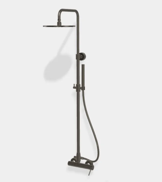 Душевая стойка Fima Carlo Frattini Shower column, брашированный черный хром (F3035/2CS)