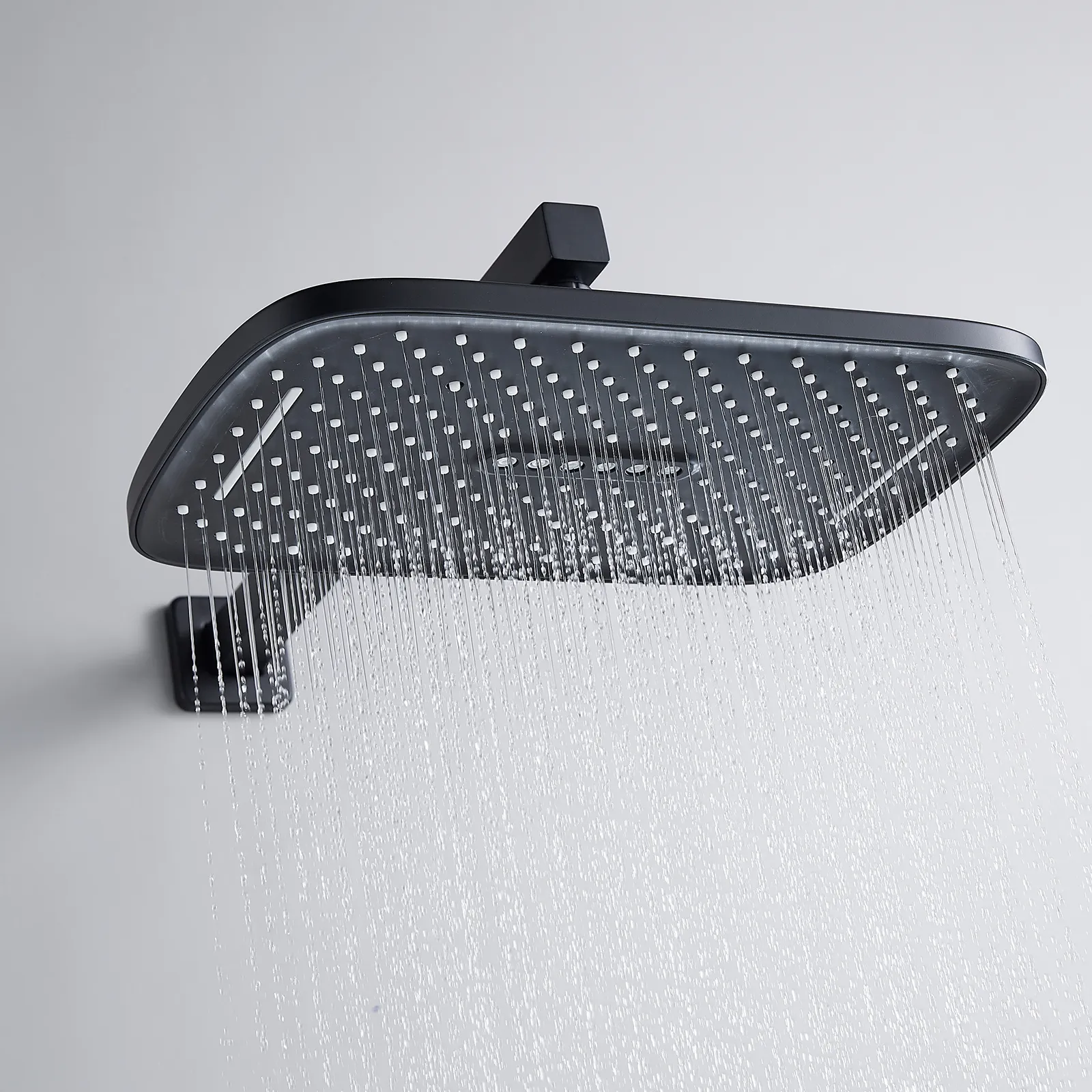 Душевая система встраиваемая Shevanik S4035H, черный