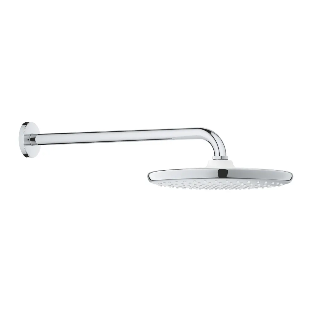 1000190 Набор GROHE Tempesta: верх душ 250 с душ кроншт 380 мм (26668000), смесит BauEdge (29079001), набор с руч душем, излив для ванны 170 мм, хром
